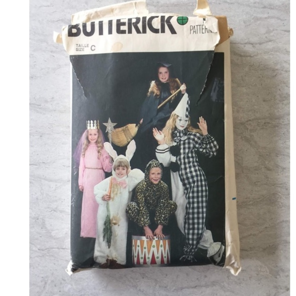 Halloween Costume Butterick Pattern 310 UNCUT